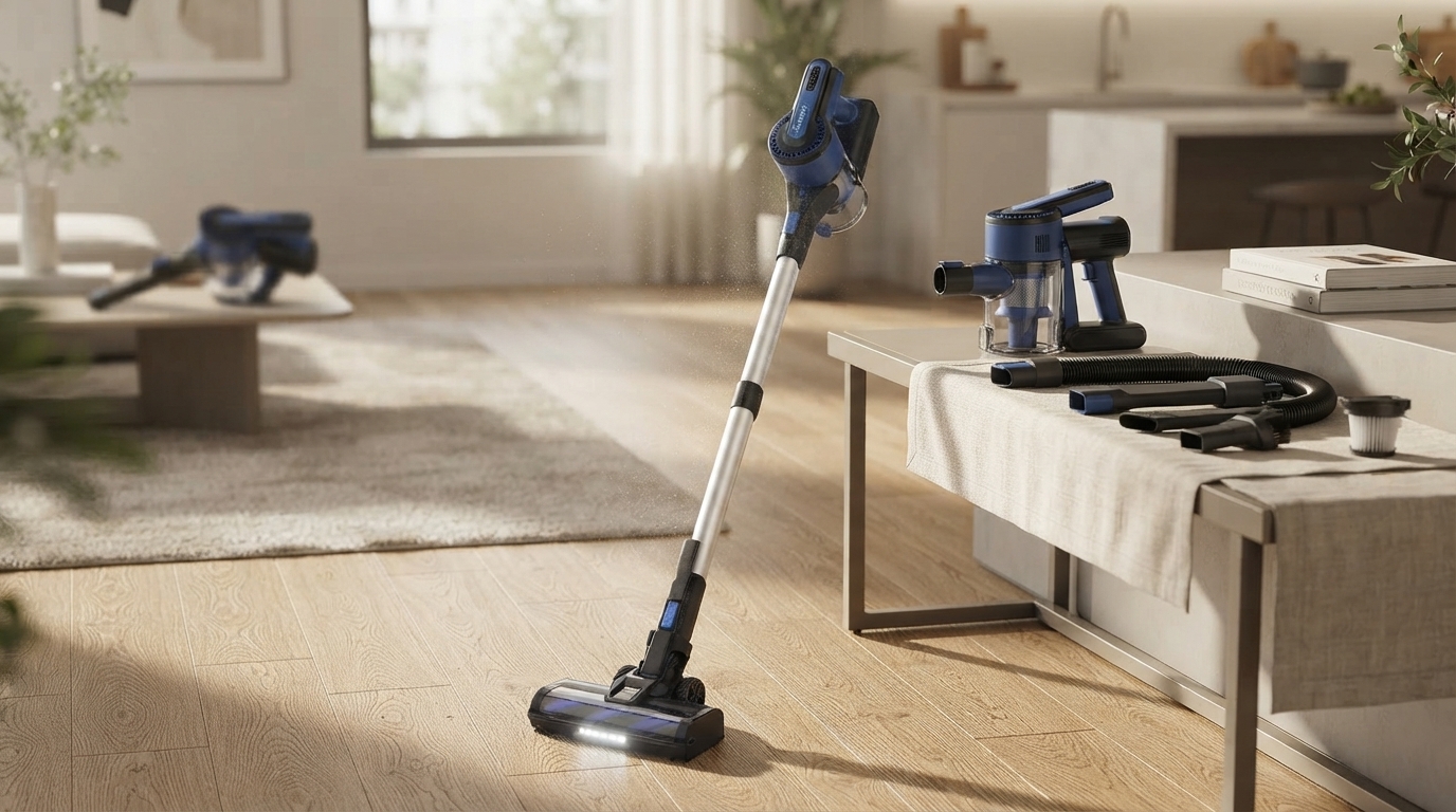 30KPa Self-Standing Cordless Stick Vacuum (8-in-1)
